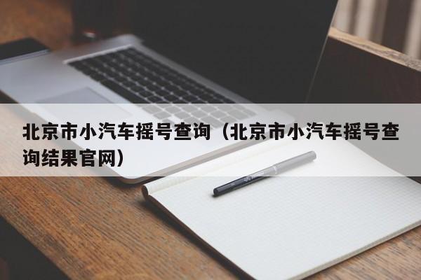 北京市小汽车摇号查询（北京市小汽车摇号查询结果官网）