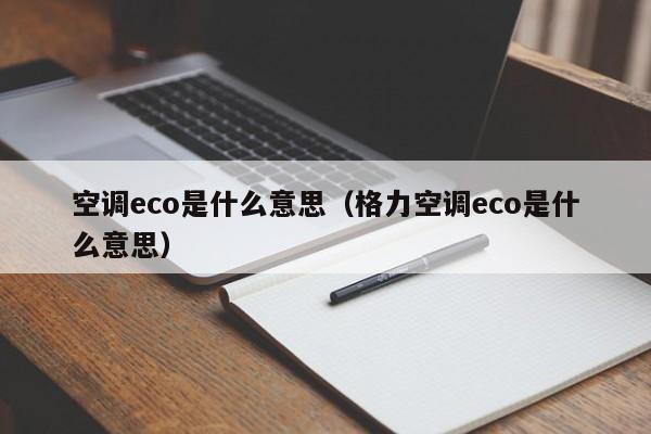 空调eco是什么意思（格力空调eco是什么意思）