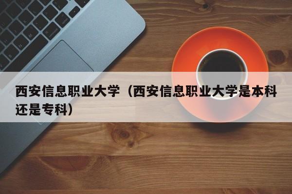 西安信息职业大学（西安信息职业大学是本科还是专科）