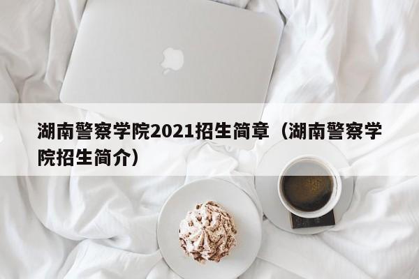 湖南警察学院2021招生简章（湖南警察学院招生简介）